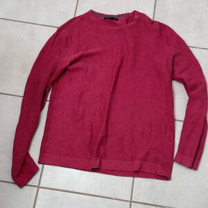 Banana‎ Republic Men Red Longsleeve Shirt/Sweater Size M